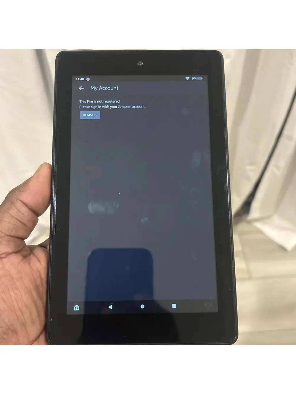 Amazon Fire 7 (9th Gen) M8S26G 16GB Wi-Fi Alexa 7'' Tablet - Black Factory Reset